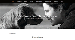 Desktop Screenshot of novascotia-retriever.ch